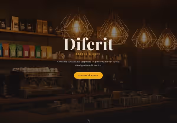 Diferit Coffee — Cafea de Specialitate