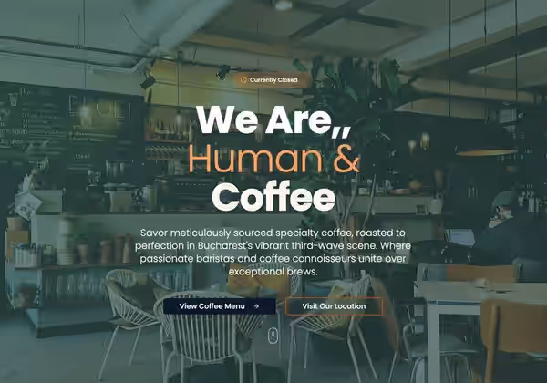 Pepper's Coffee — HoReCa