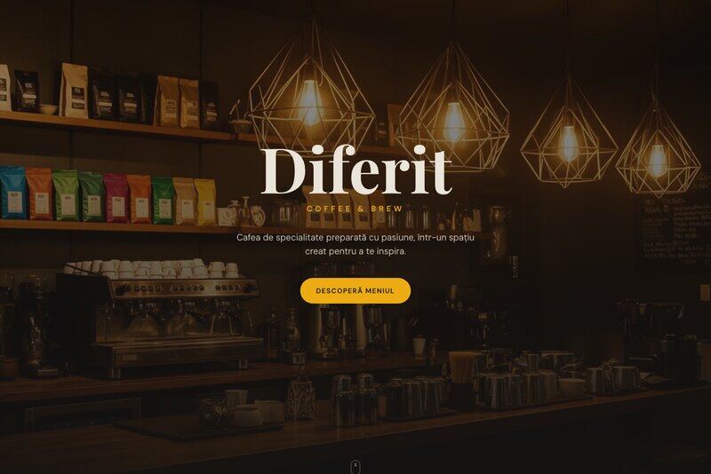Cafenea — client M IT SCALE UP